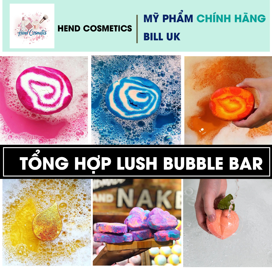 Bánh tạo bọt tắm Lush - Lush bubble bar