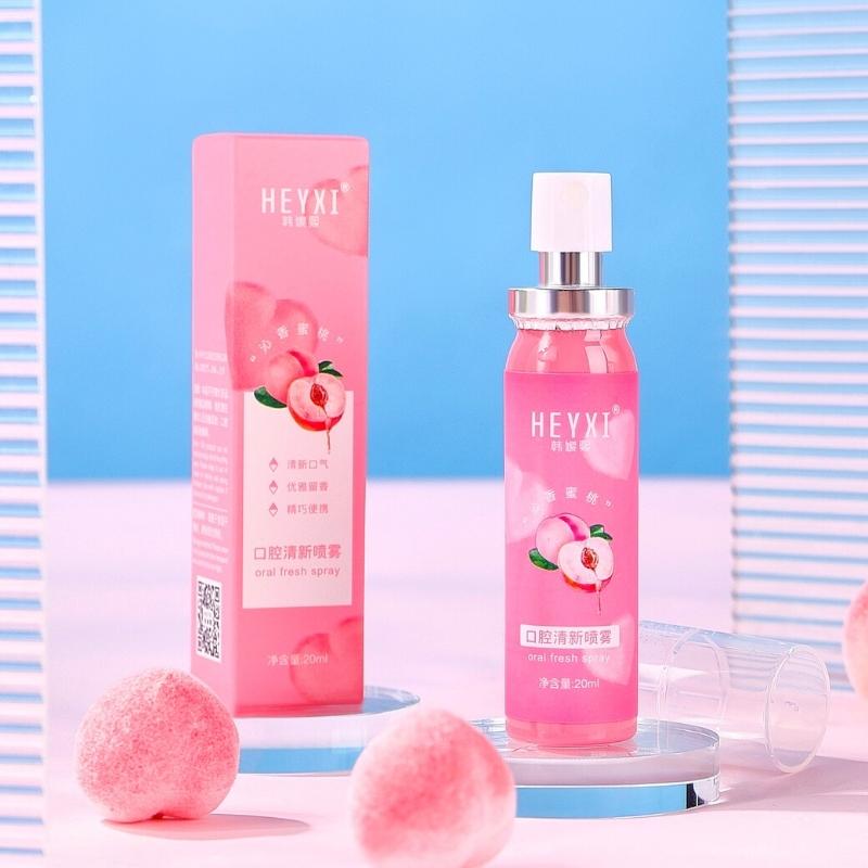 Xịt Thơm Miệng Heyxi Chính Hãng (Giá Sỉ) Loại Bỏ Mùi Hôi Rau Mùi Ngăn Nhiệt Miệng Ngừa Sâu Răng