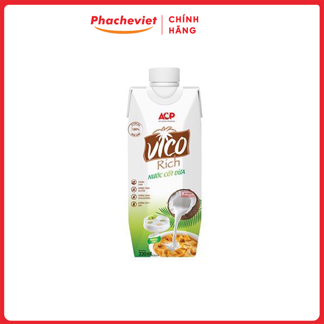 Vico nước cốt dừa 330ml