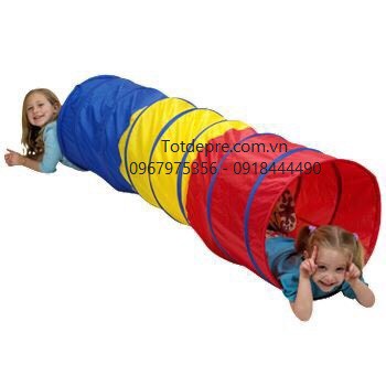 Đồ chơi lều ống - chui đường hầm cho bé 2 đầu