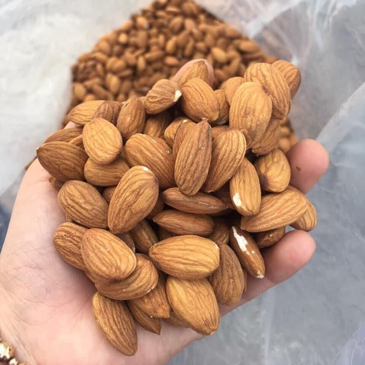 Hạnh nhân mỹ nhập khẩu sấy chín nguyên vị tách vỏ - ảnh thật