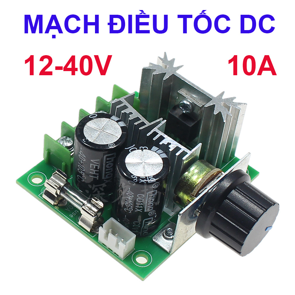 Mạch điều tốc dc12-40v 10a