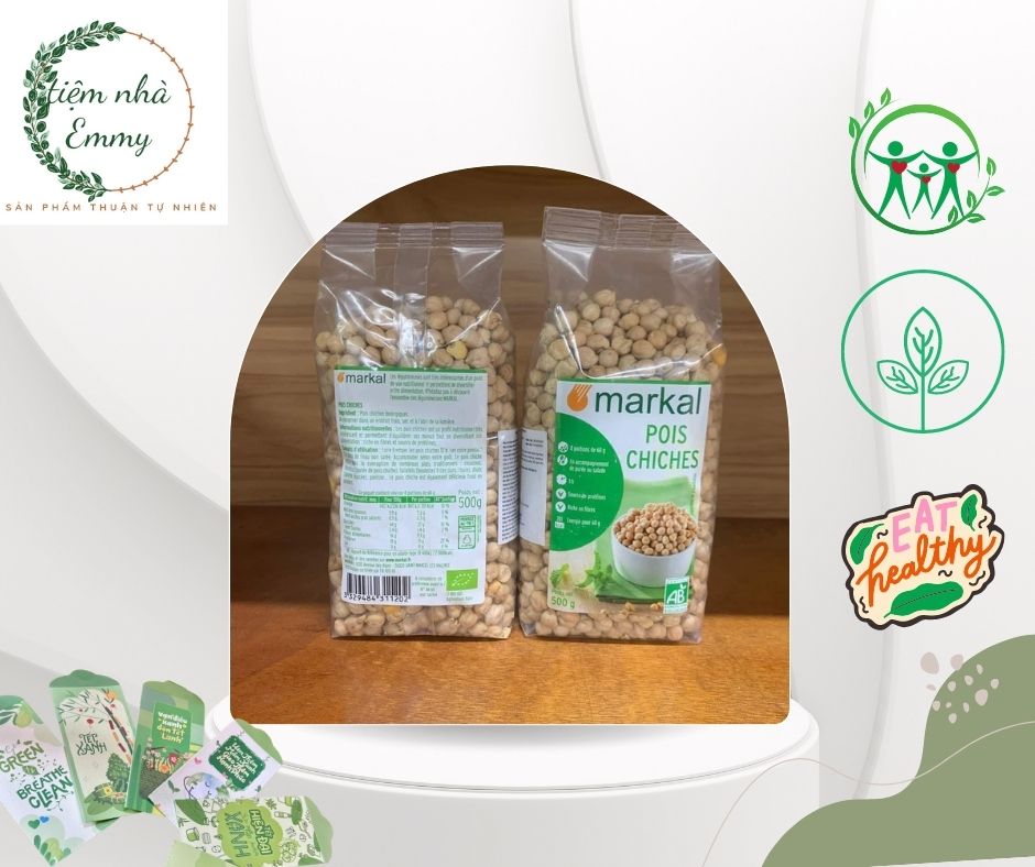 Đậu gà markal đậu gà hữu cơ markal chính hãng nhập khẩu, dinh dưỡng từ đậu gà nguồn đạm thực vật không thể bỏ qua p