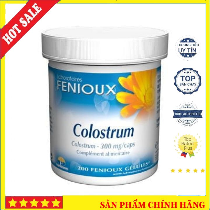Sữa Non Pháp Fenioux Colostrum Bồi Bổ Sức Khỏe Tăng Sức Đề kháng Cho Mẹ Cho Con Cho Cả Gia Đình