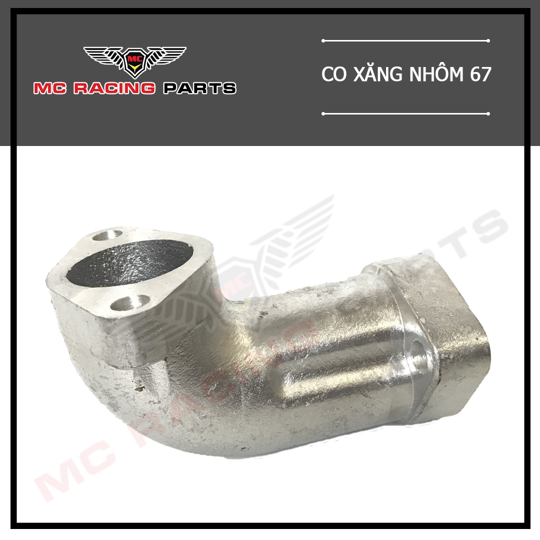 Co xăng nhôm gắn cho xe honda 67