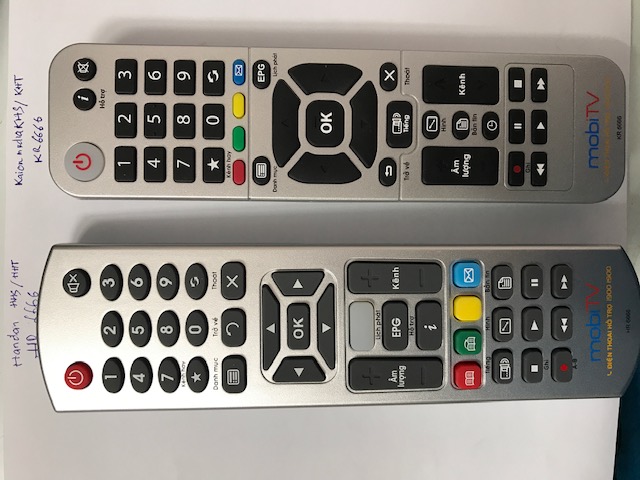 điều khiển mobi TV AVG remote chính hãng