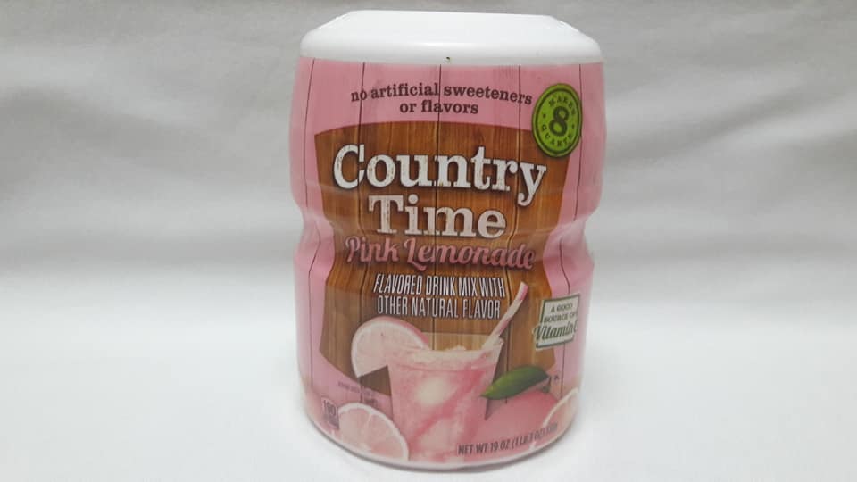 Bột trái cây Country Time Pink Lemonade - Mỹ (538g)(date 12/2024)