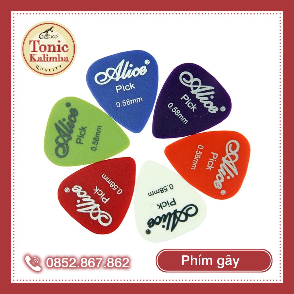 Phím Gãy Alice Siêu Bền Cho Đàn Guitar giúp bạn tạo ra âm thanh phát ra từ Guitar 1 cách hoàn mỹ