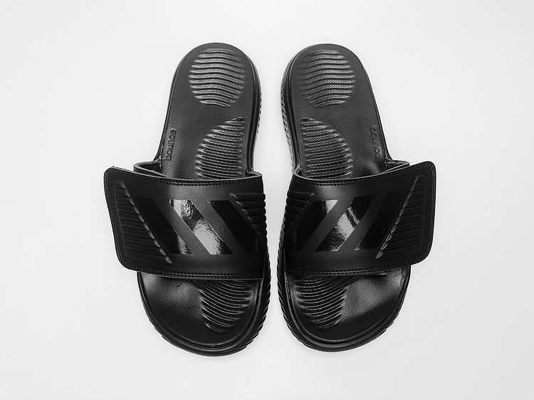 Dép Nam Quai Dán Xé Adidas Alphabounce Full Đen Mới