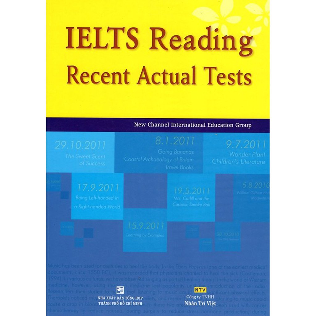 Ns minh tâm - sách - ielts reading - recent actual tests