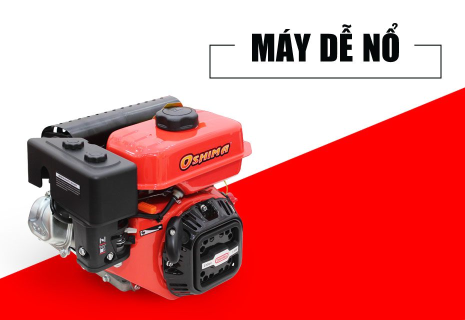 Máy nổ – động cơ xăng oshima lc 170fd 7.5hp