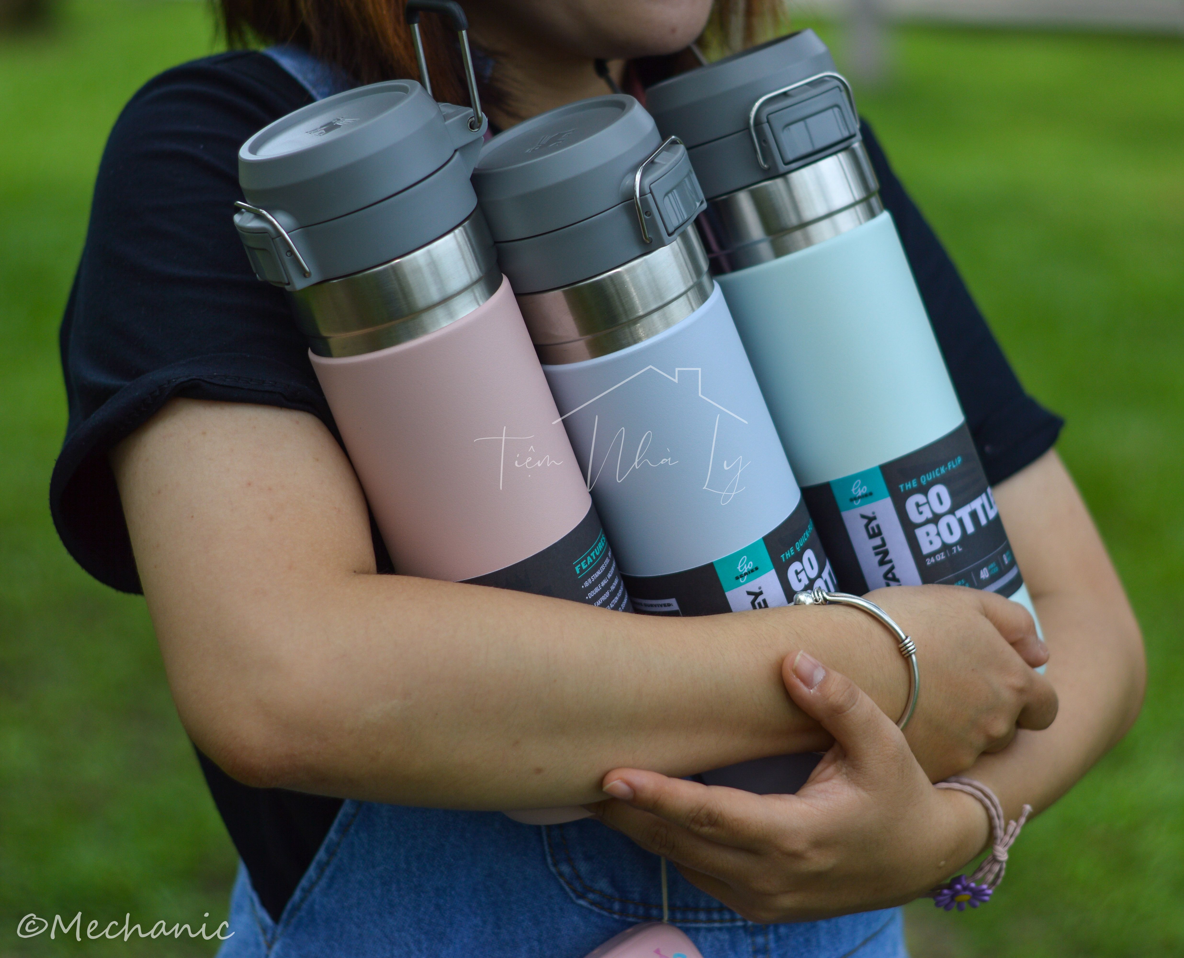Bình giữ nhiệt stanley quick flip go bottle 24 oz