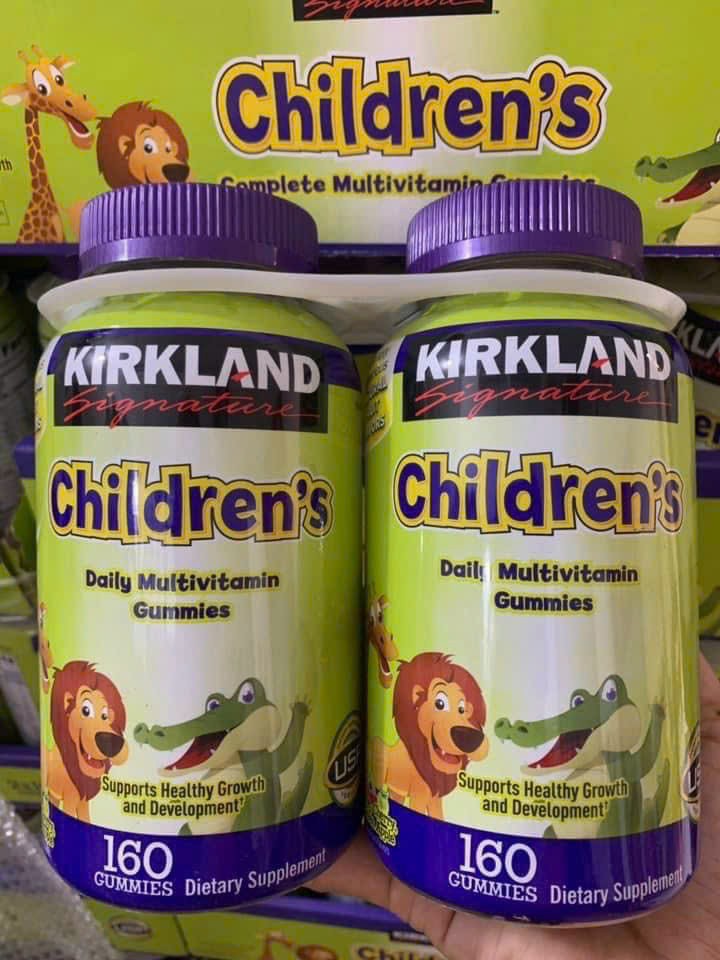 Kẹo dẻo bổ sung Vitamin dành cho trẻ em Kirkland Signature Children s