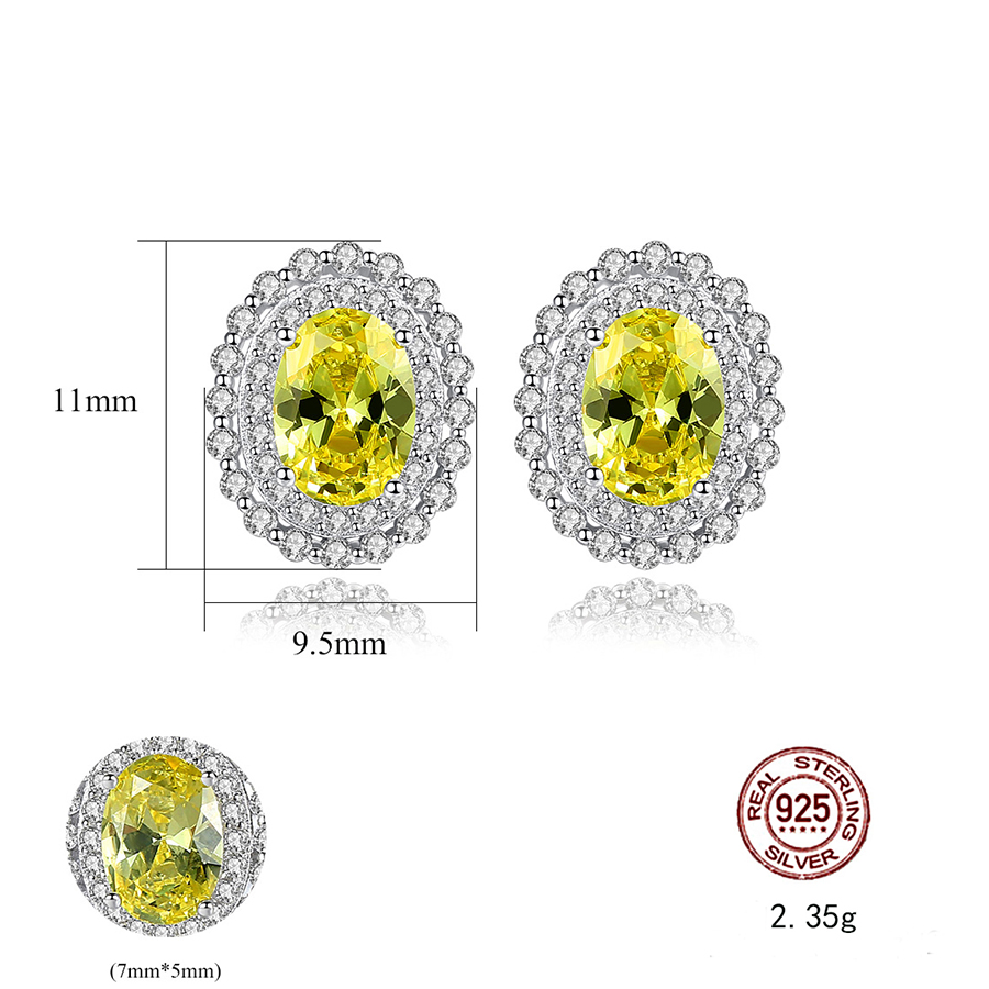 Bông tai bạc S925 thời trang cho nữ B2373 - Bảo Ngọc Jewelry