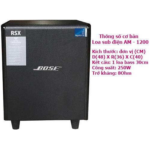 loa sub điện siêu trầm 1200
