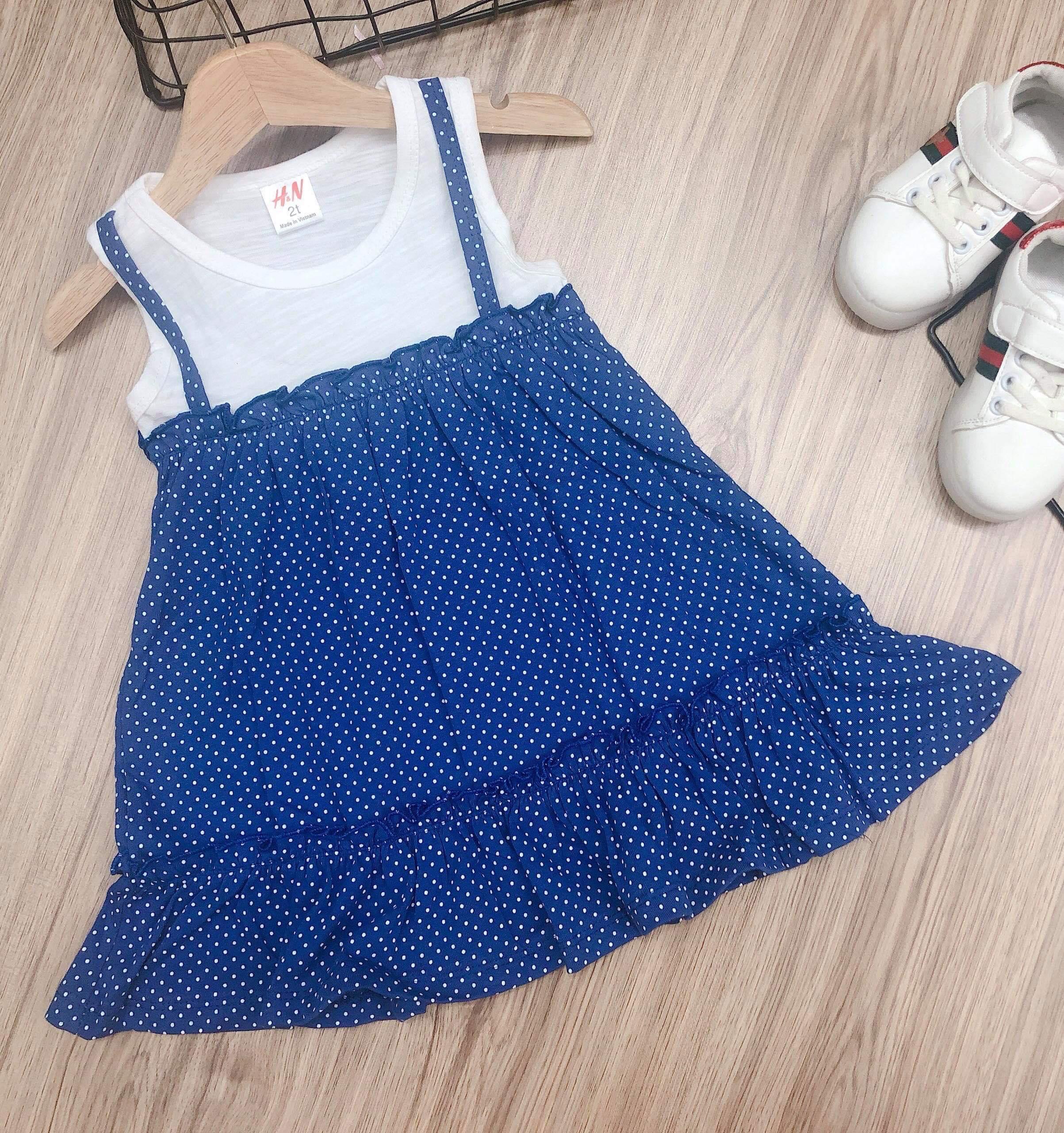 Đầm Cotton Xuân-Hè Siêu Xinh Cho Bé Gái 8-20KG-Váy đẹp cho bé (Ảnh Thật)-Nhóm màu 2