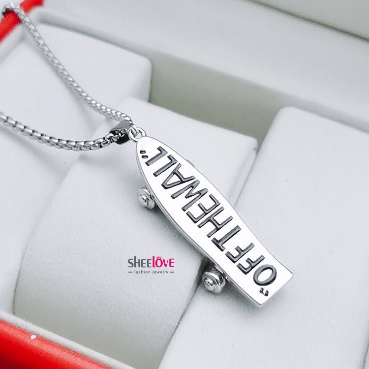 [HCM]Dây chuyền nam nữ ván trượt UNISEX chất hiphop style Hàn Quốc - Rap underground