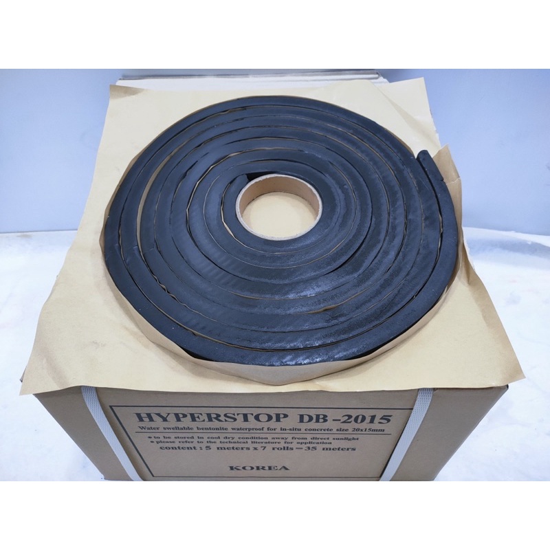Thanh Trương Nở Hyperstop DB 2015 . Chống thấm mạch ngừng bê tông. Chèn cổ ống thoát sàn