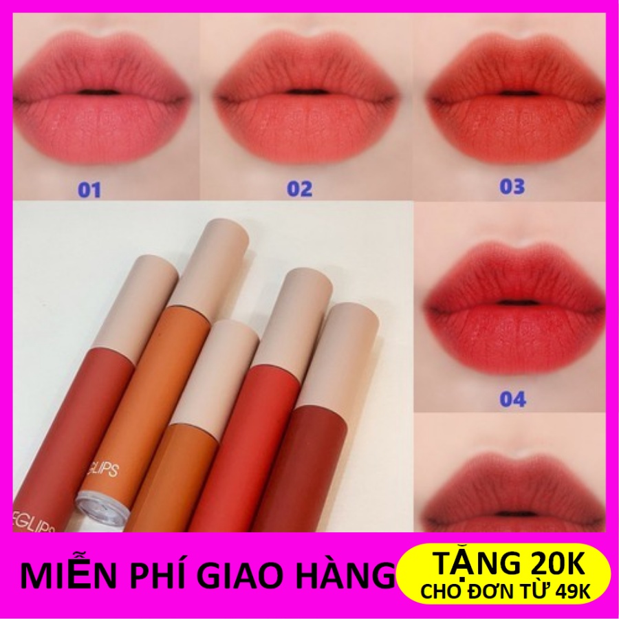 Son kem lì eglips velvet fit tint - chính hãng
