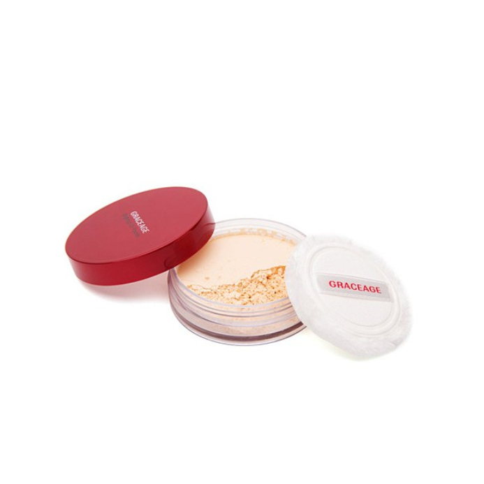 Phấn bột chống nắng- graceage bright up uv powder spf 50+