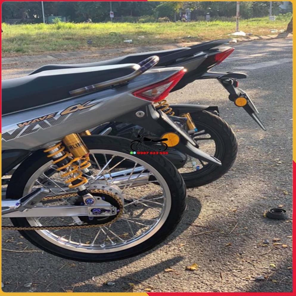 Combo mắt mèo phản quang đủ bộ gắn trước , sau xe máy