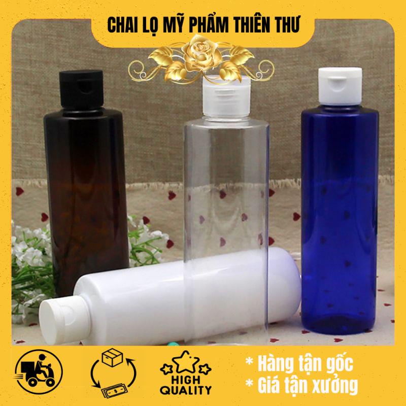 Chai trong nắp bật 150ml/200ml/250ml - Chai lọ chiết mỹ phẩm