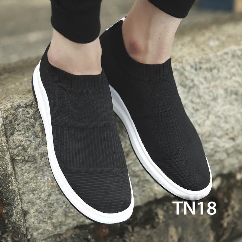 Giày cao cổ 💝freeship💝 giày vải co giãn chuẩn phong cách soái ca