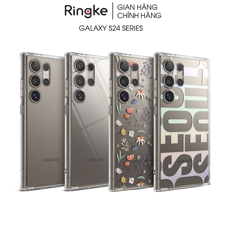 Ốp lưng samsung galaxy s24 ultra/s24 plus/s24 ringke fusion