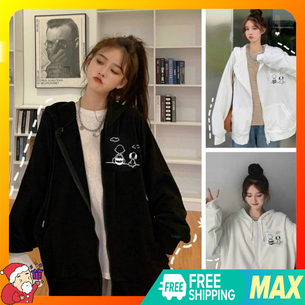 Áo khoác unisex nỉ in hình cậu bé và chú cún siêu đẹp, áo khoác nỉ loại dày dặn nỉ pe