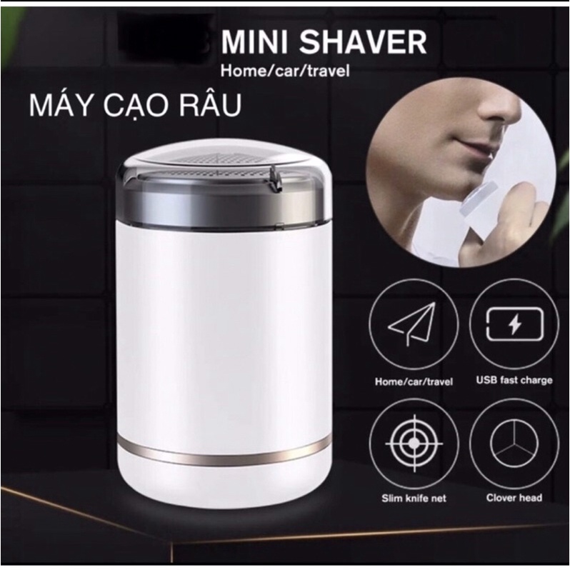 Máy cạo râu min bỏ túi SH-588 Japan cực sang trọng - dòng máy cạo râu nam cầm tay nhỏ gọn bỏ túi du lịch cực tiện lợi