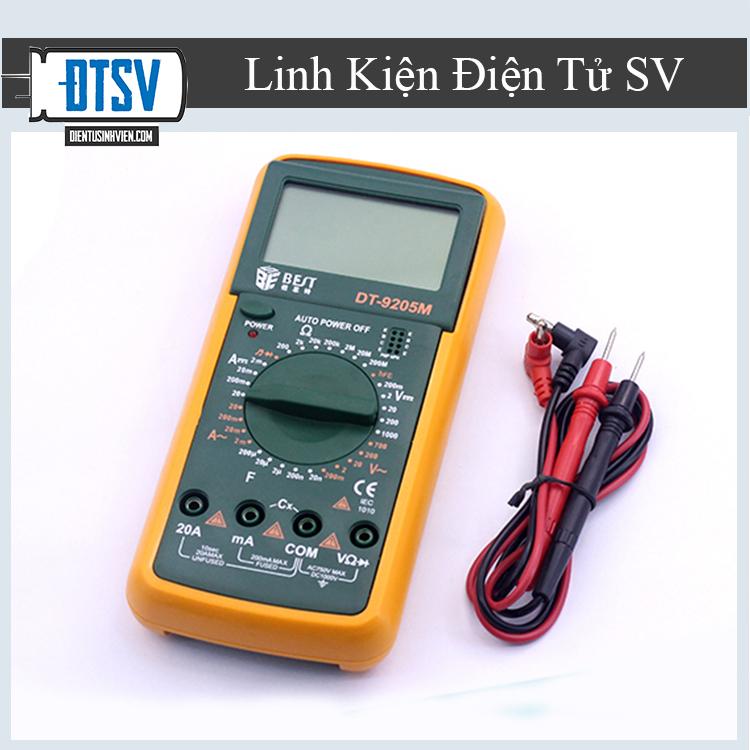 Đồng hồ đo điện vạn năng best 9205m- linhkiendientusv.vn