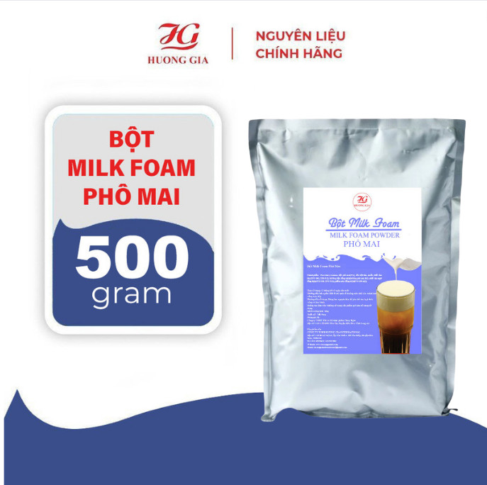 Bột Milk Foam Phô Mai 500g