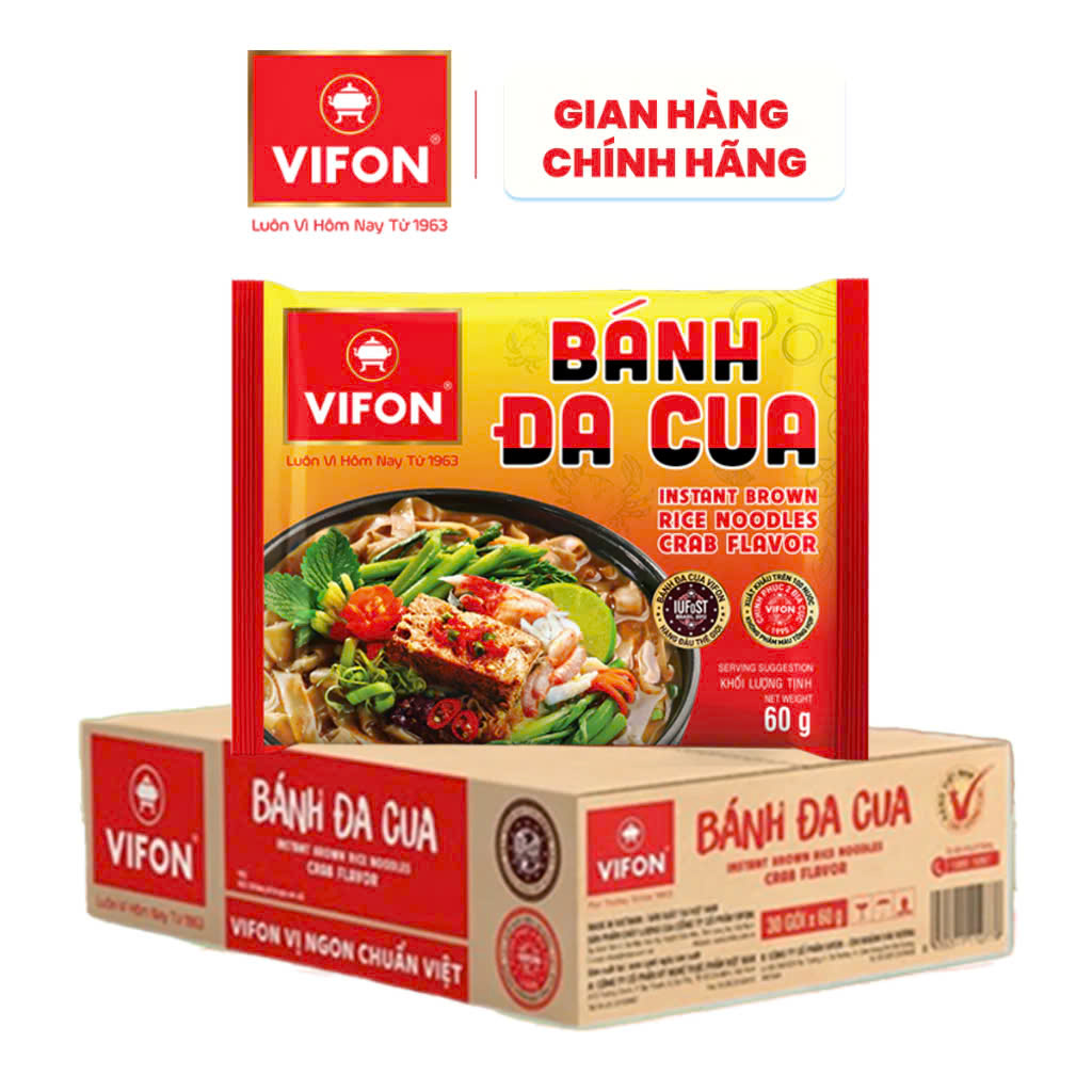 Bánh Đa Cua VIFON 60g/ gói