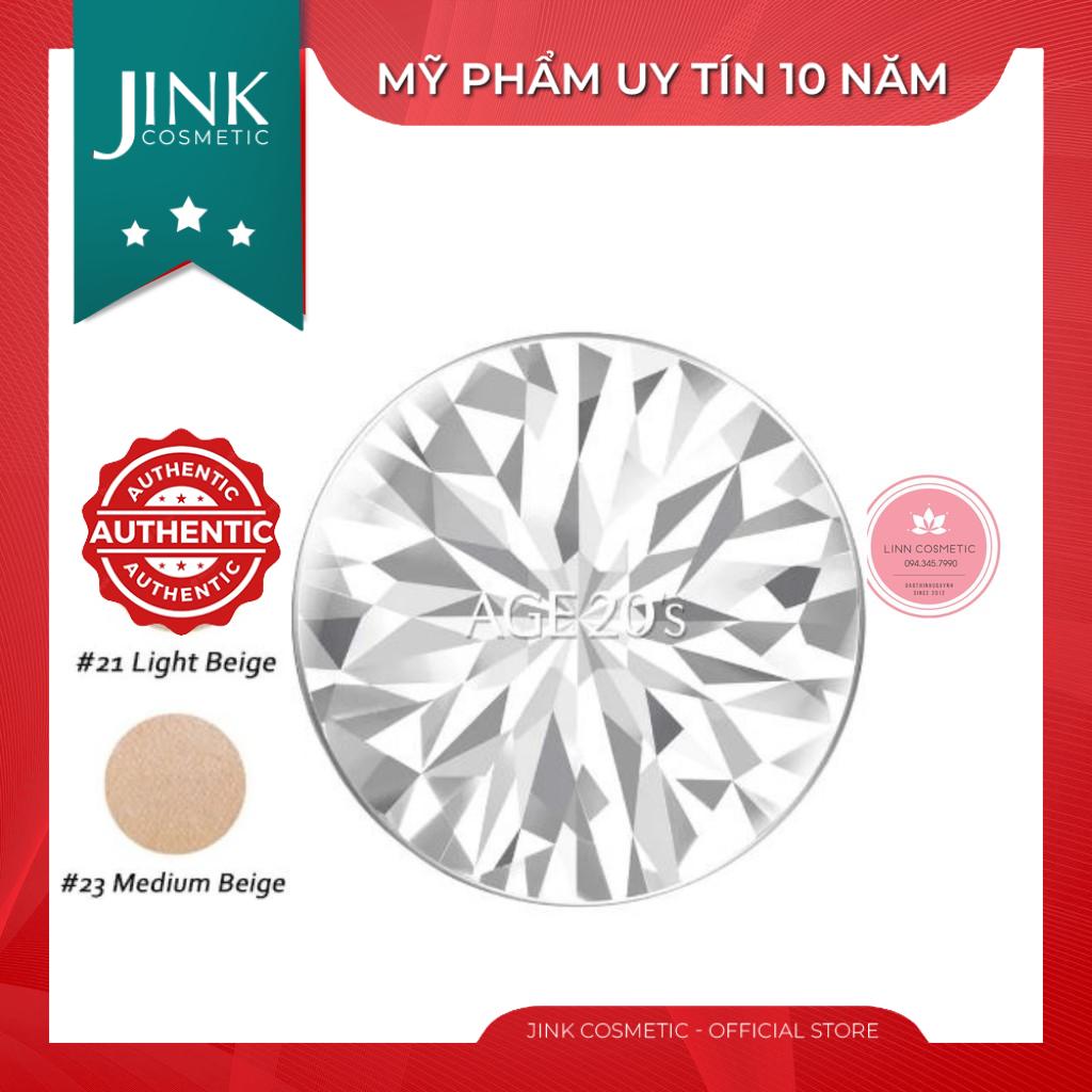 PHẤN NỀN KIM CƯƠNG AGE20 S ESSENCE COVER PACT DIAMOND WHITE SPF 50+PA +++