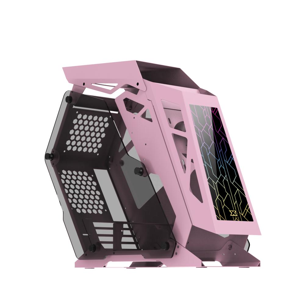 Vỏ case máy tính xigmatek zeus m queen spectrum - rgb premium gaming case - hàng mai hoàng bh 12 tháng