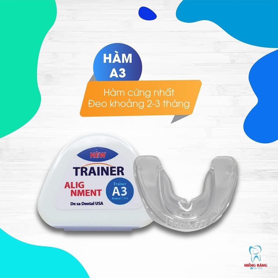 [HCM]Dụng cụ niềng răng trong suốt tại nhà Trainer-  Lẻ Niềng A3 cho trẻ