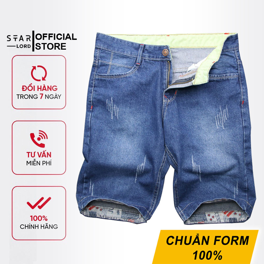 Quần short jean nam thời trang đẹp chất lượng cao SL37 StarLord