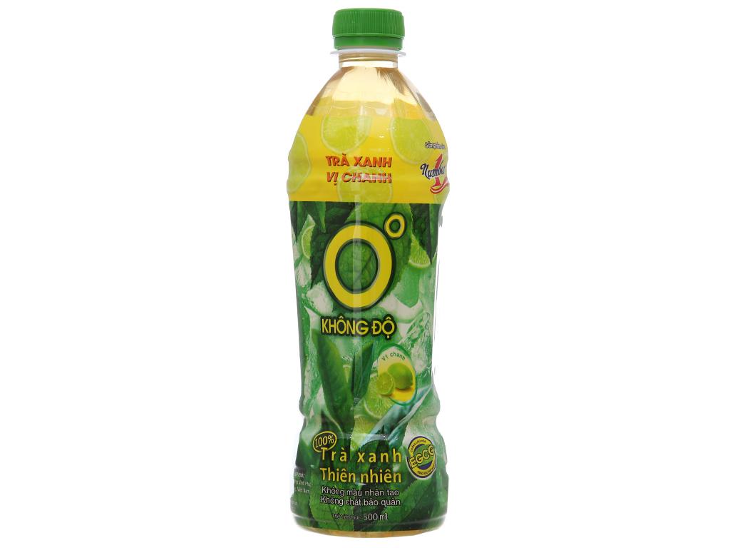 Combo Lốc 6 Chai Trà Xanh Không Độ 500ml