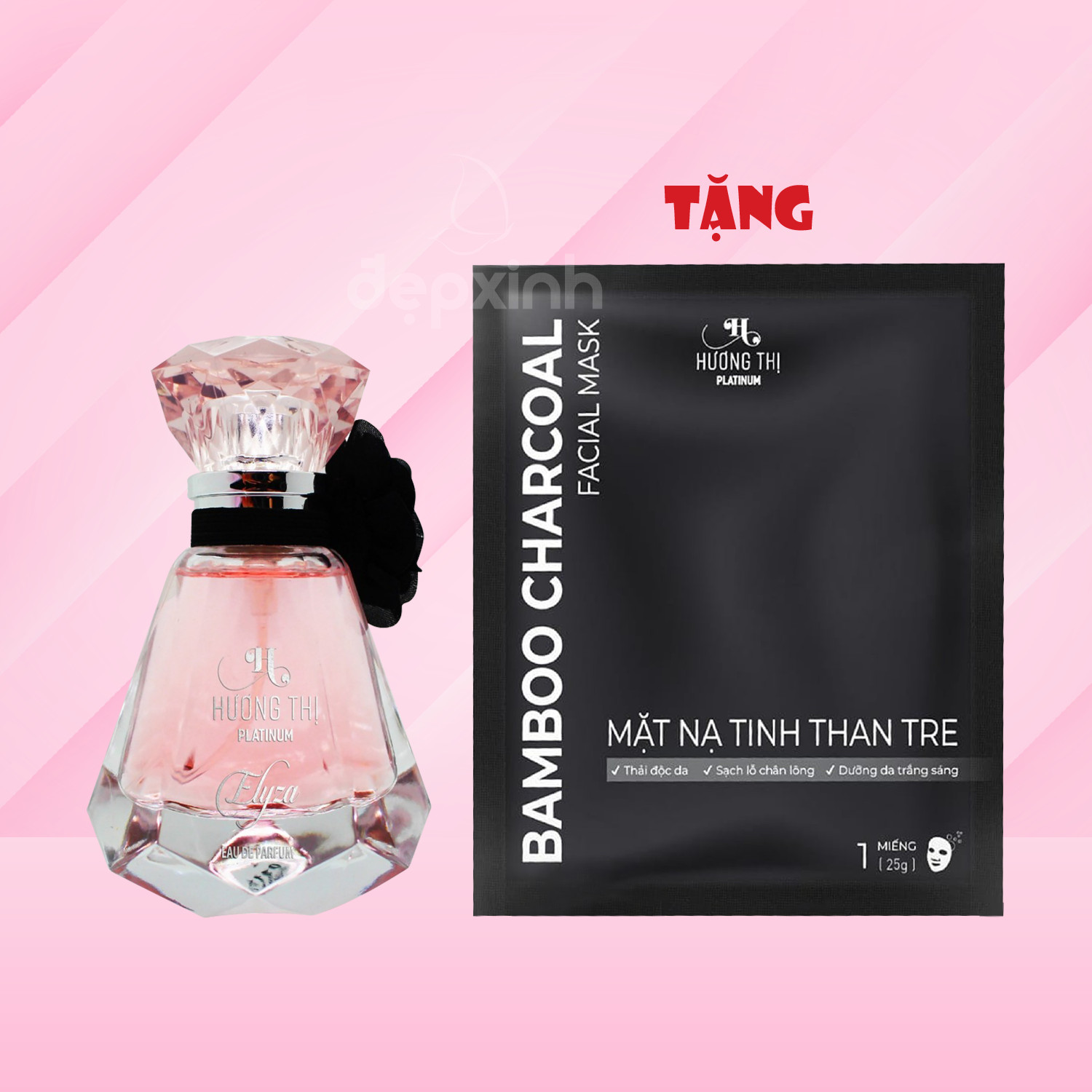 [Tặng 1 Mặt nạ HT] Nước hoa nữ cao cấp Elyza - Hương Thị Platinum 30ml