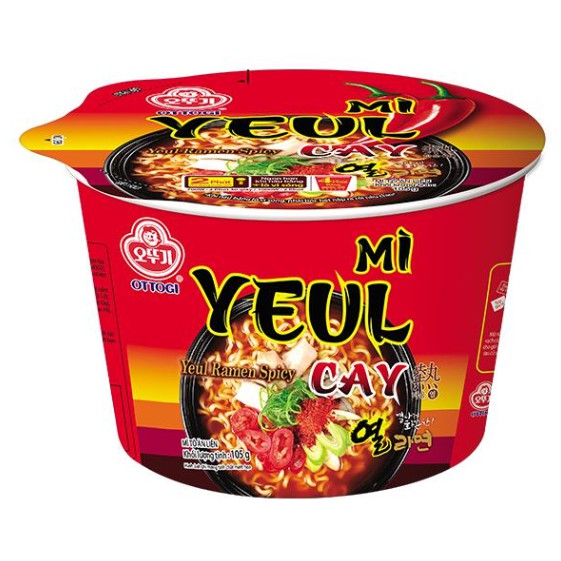 Mì tô ăn liền - mì yeul cay tô 110g
