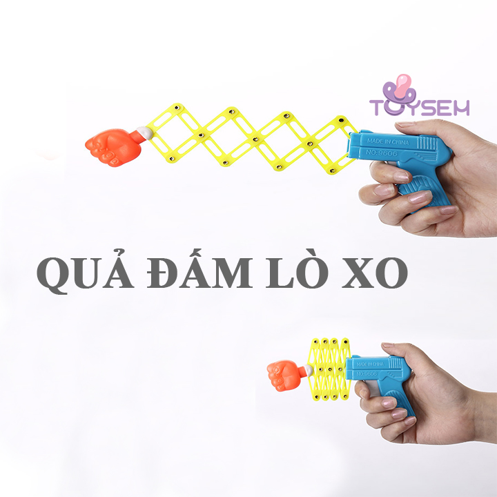 Đồ chơi quả đấm lò xo cho bé - Thế giới đồ chơi - Đồ chơi cho trẻ từ 3 tuổi - Quà tặng sinh nhật cho bé happy birthday - Đồ chơi cho bé trai bé gái cute