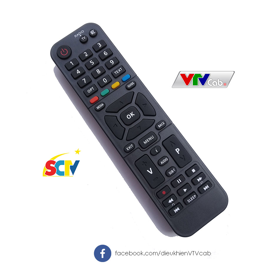 Điều khiển đầu thu VTVcab mã Kaon