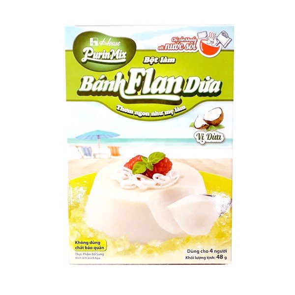 Bánh Flan Dừa vị dừa 48gr