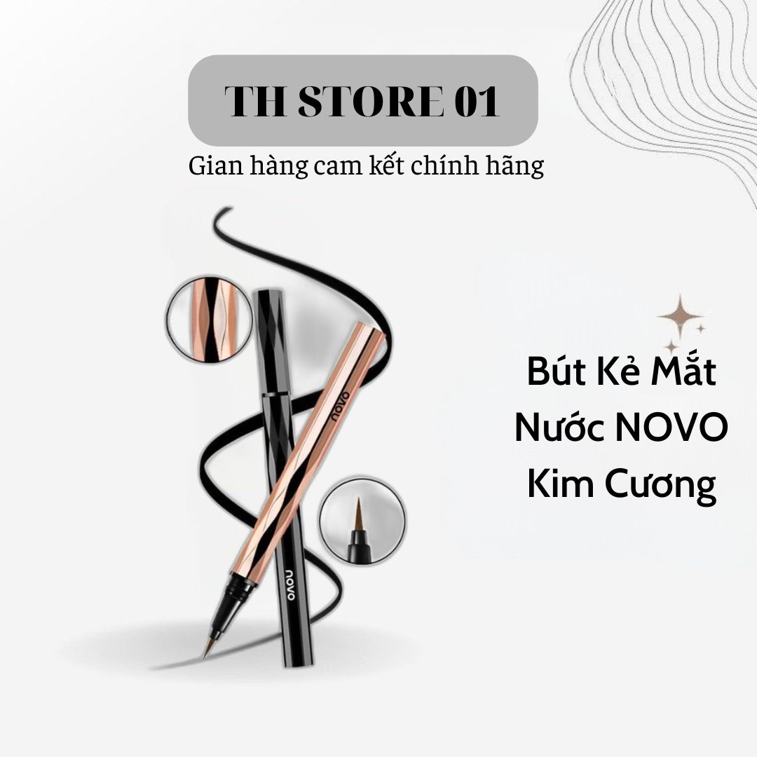 Bút kẻ mắt nước novo kim cương - bút kẻ mắt không lem chống trôi