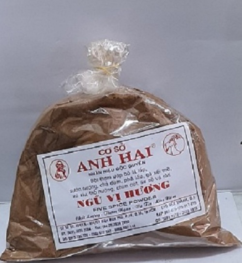 Bột thơm bột gia vị ngũ vị hương anh hai gói 500g