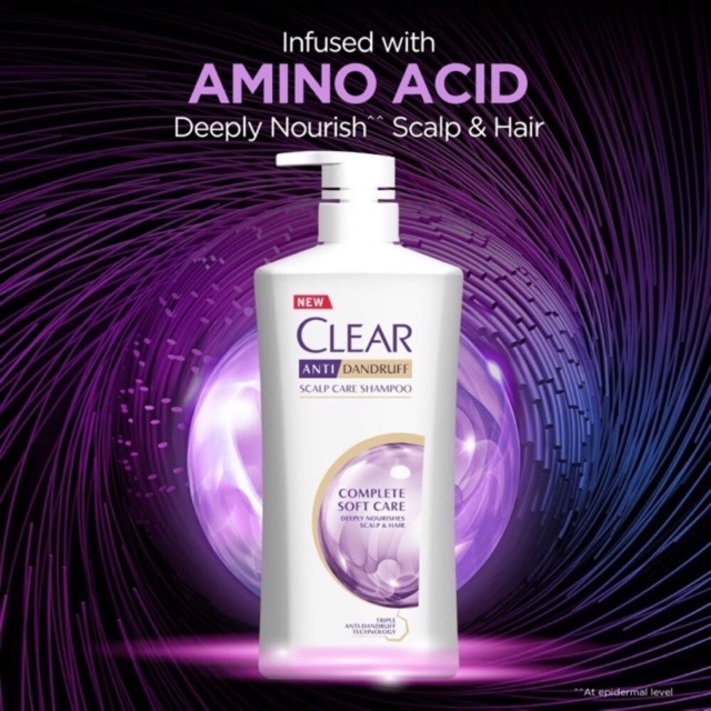 [HCM]DẦU GỘI CLEAR THÁI LAN HƯƠNG HOA LAN DÀNH CHO TÓC KHÔ