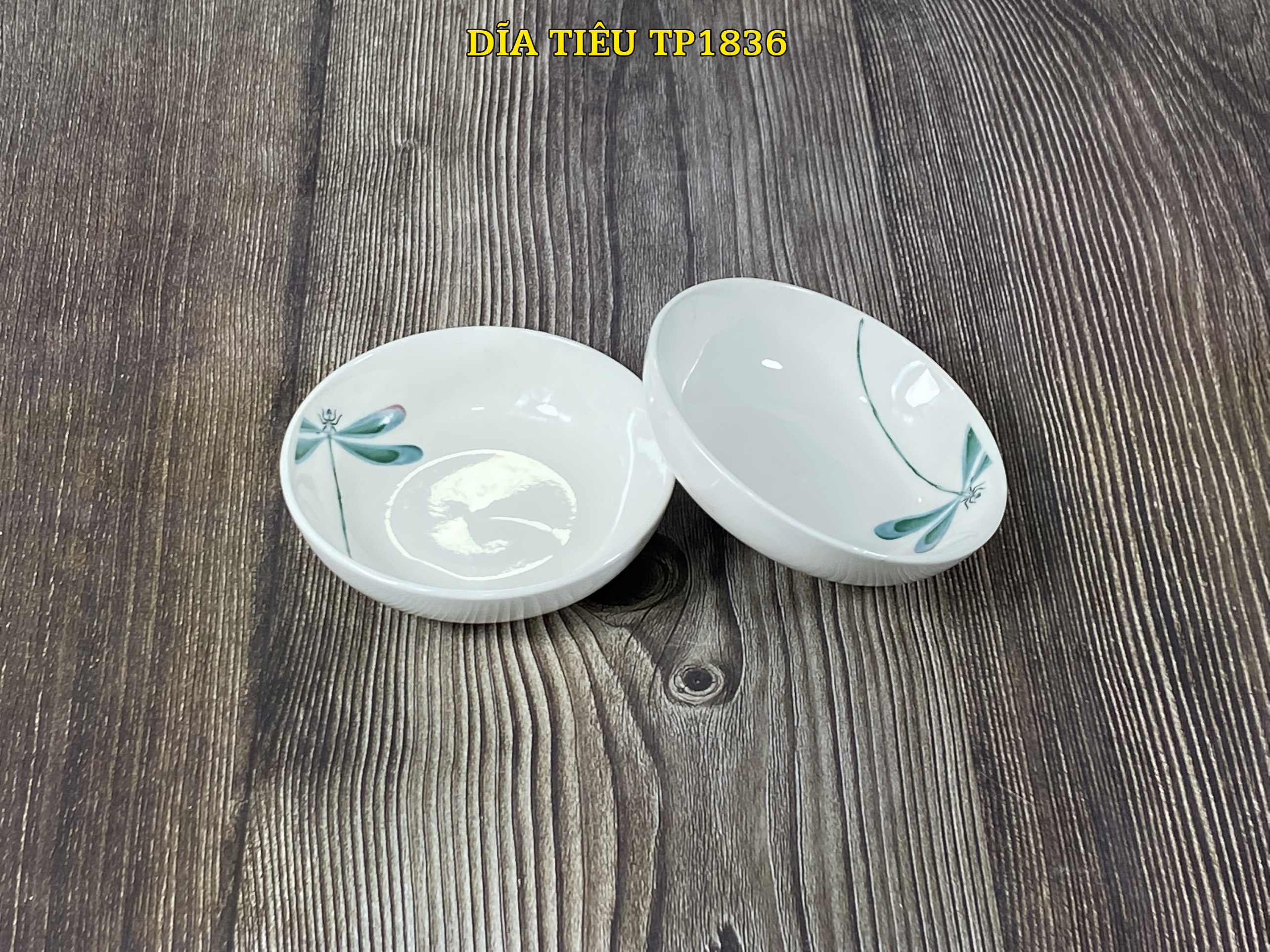 Đĩa tiêu tp 1836 sứ bát bảo cao cấp, since_1977