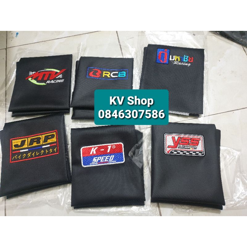 Da yên thái / vỏ yên thái rcb, yss, jpr chữ thêu, gắn các dòng xe - xe số