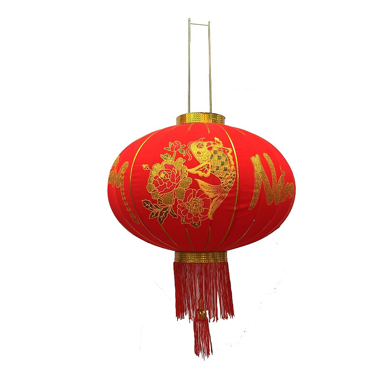 Lồng Đèn Vải Đỏ Nhung Treo Trang Trí Nhà, Phòng Thờ, Chùa, Lễ Hội Giá Rẻ