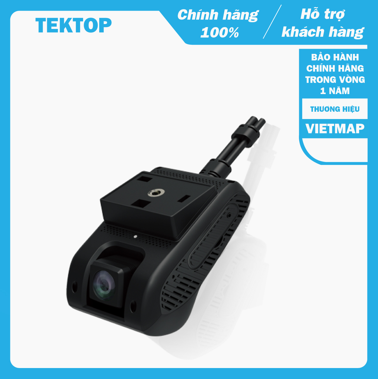 Camera hành trình VietMap iCam VM200, Full HD1080p, ghi lại toàn cảnh hành trình trước xe rõ nét
